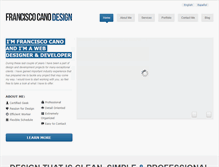 Tablet Screenshot of franciscocanodesign.com